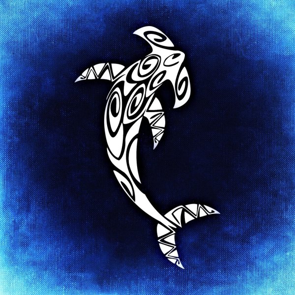 Рыба молот тату эскизы