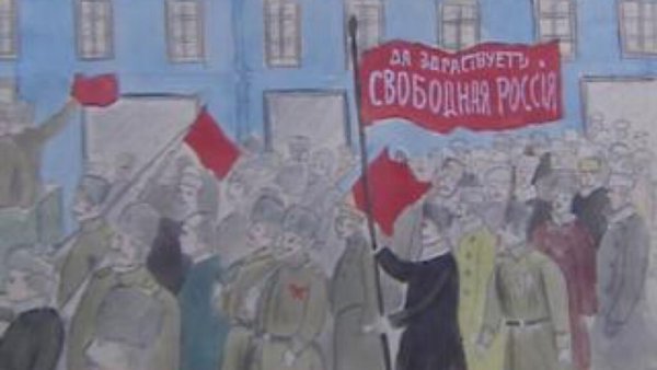 Октябрьская революция 1917 рисунок