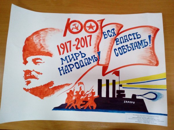 Плакаты на тему революции