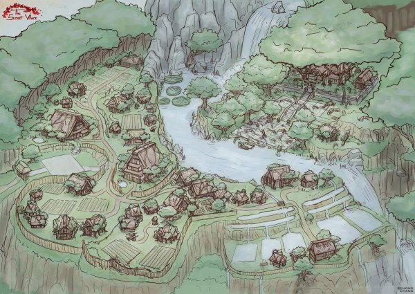 Нарисовать холм