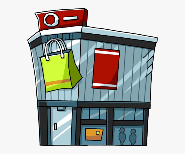 Торговый центр мультяшный