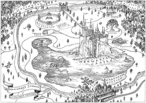 Карта сокровищ для детей