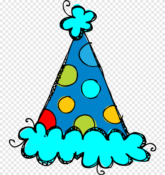 Праздничный колпак мультяшный