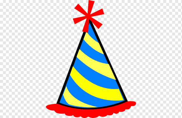 Праздничный колпак мультяшный