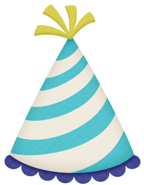 Колпак день рождения вектор