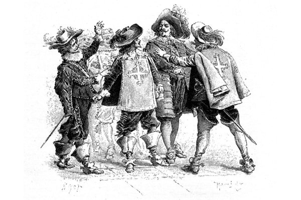 Дюма три мушкетера иллюстрации