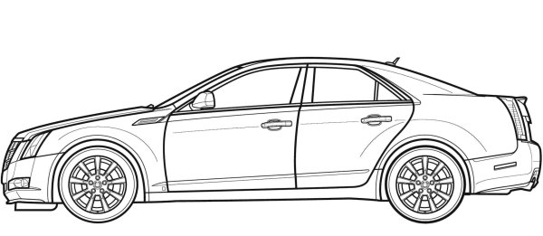 Blue Print Cadillac CTS 3.6