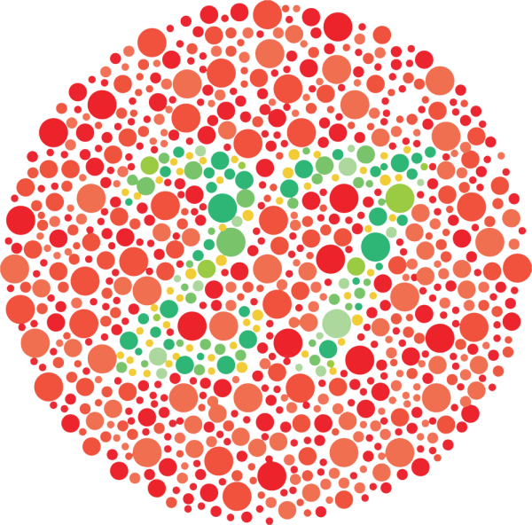 Тест Исихары на дальтонизм