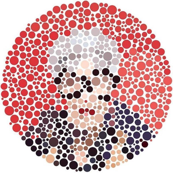 Таблица светоощущаемости Рабкина