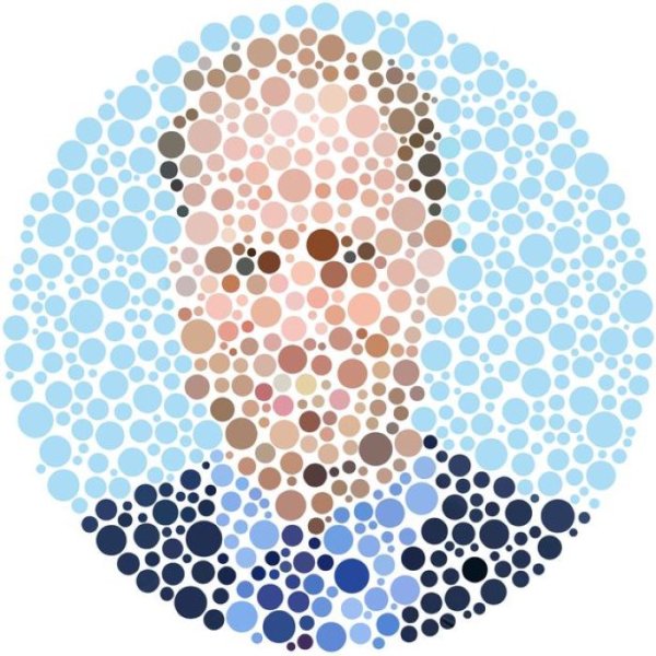 Дальтонизм таблица Рабкина