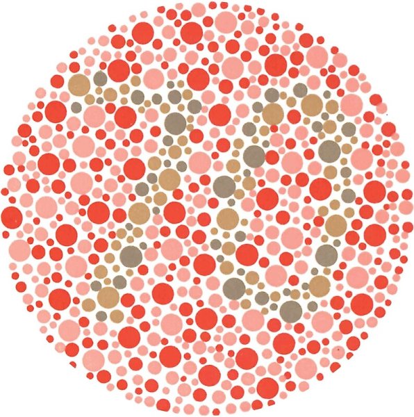 Тест для дальтоников детей