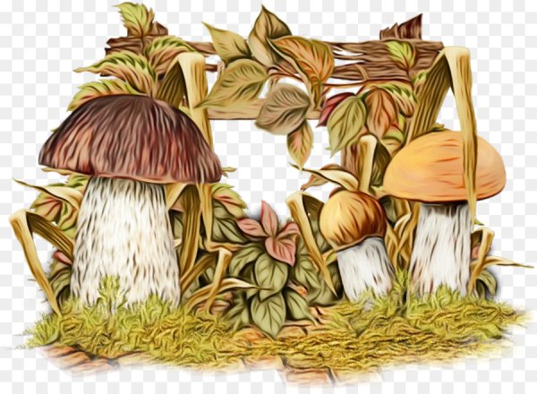 Клипарт осенний гриб