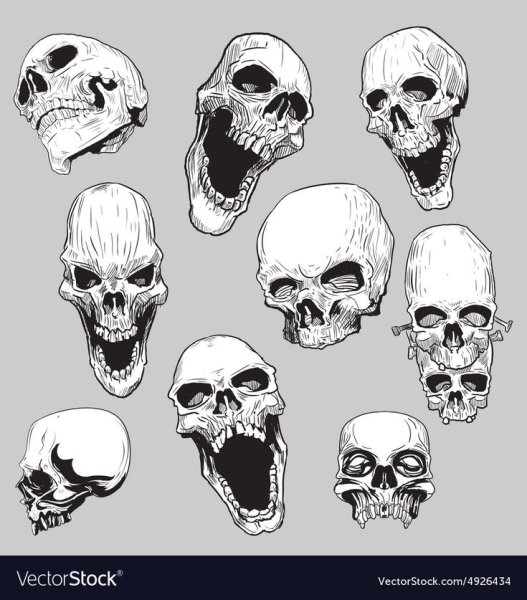 Стилизованные черепа