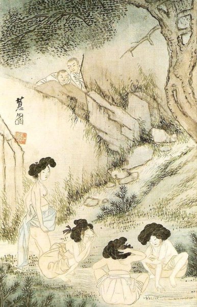 Син Юн бок картины