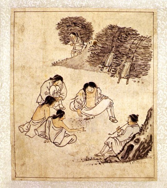 Традиционная корейская живопись ЧУНХВА