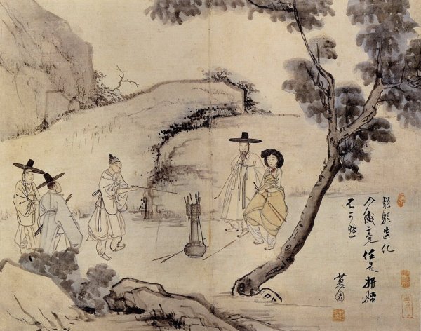 Корейская живопись эпохи Чосон