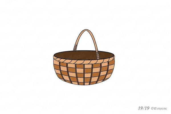 Корзина рисунок