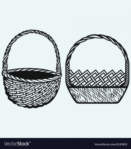 Корзинка рисунок