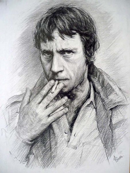 Владимир Высоцкий портрет
