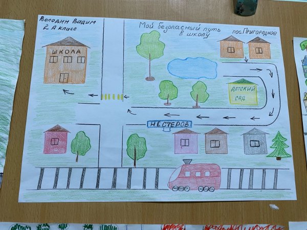 Дорога нарисованная