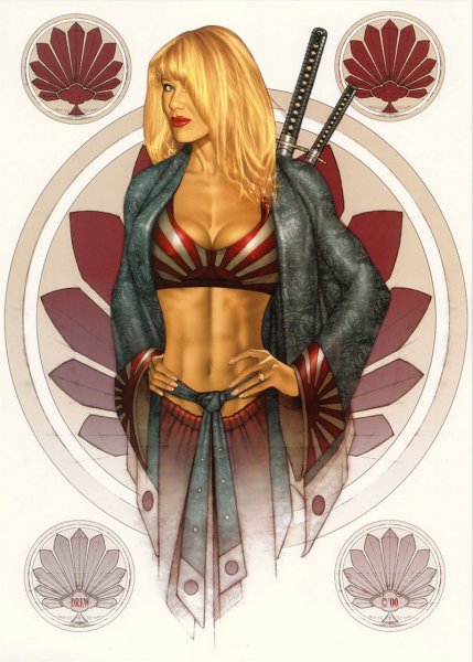 Нарисованные телки