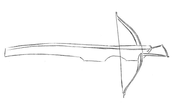 Арбалет эскиз
