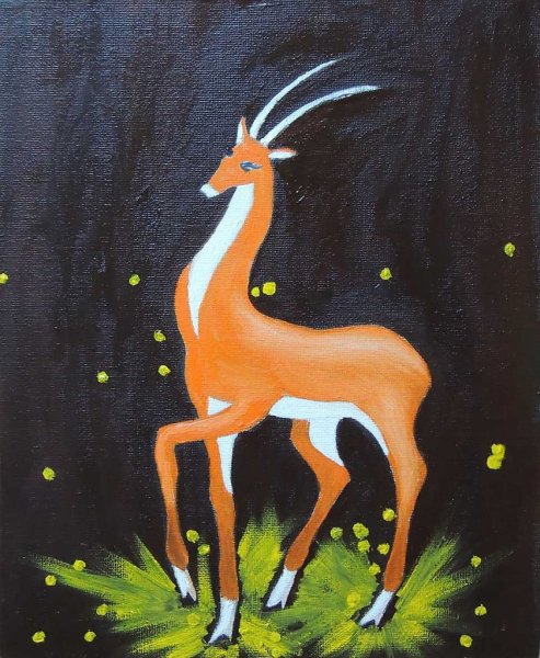 Антилопа золотое копытце