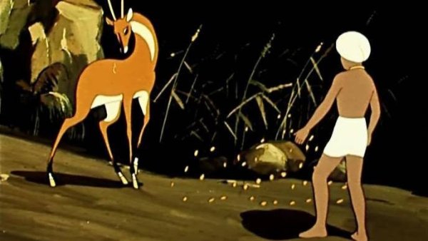 Индийская сказка Золотая антилопа