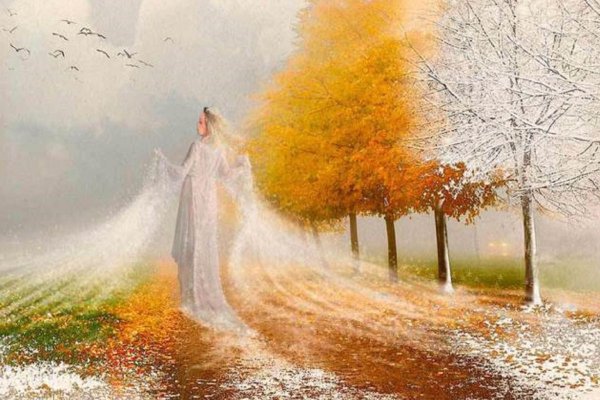 Встреча осени и зимы