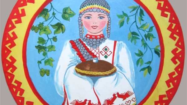 Чувашия мой край родной рисунки