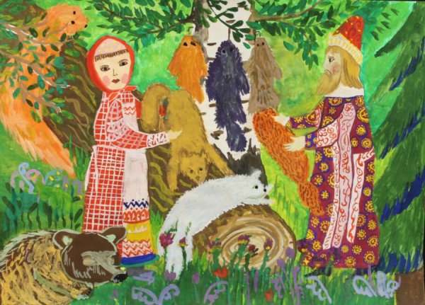 Удмуртия рисунок