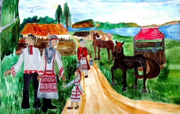 Чувашия мой край родной