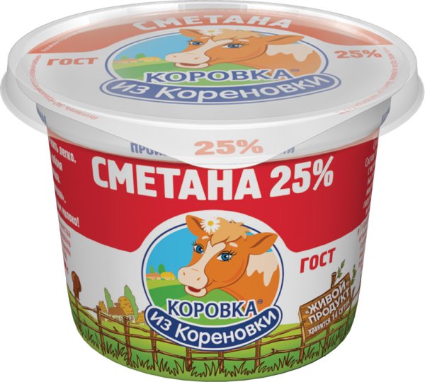 Сметана 25%