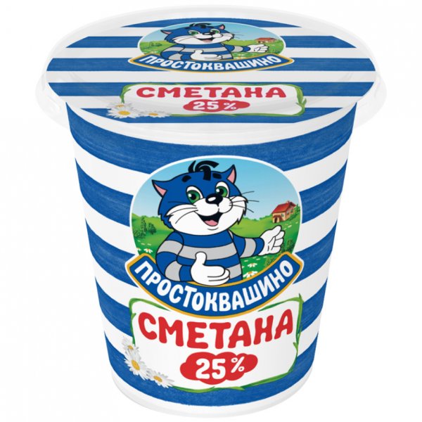 Нарисовать сметану