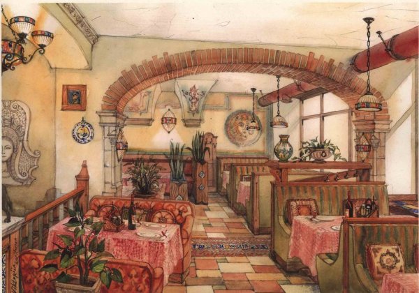 2 Д кафе в Японии