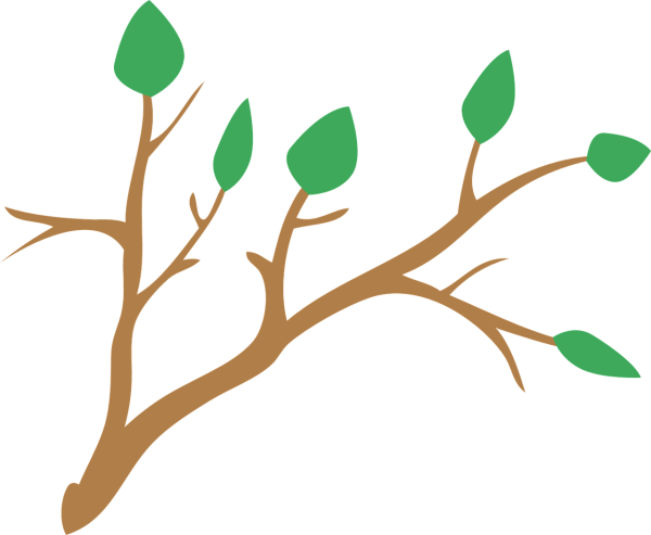 Ветка для аппликации