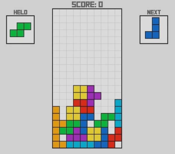 Фигурки игры Тетрис