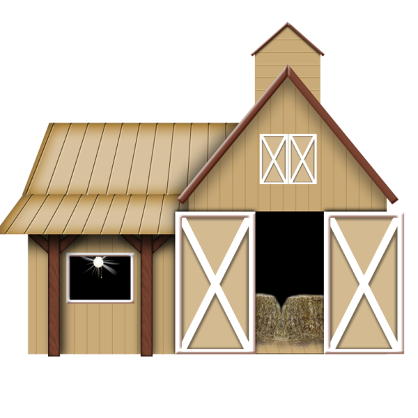 Раскраска конюшня