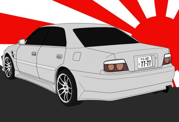 Vector Toyota Chaser 100