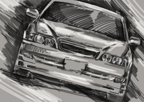 Toyota Chaser 100 рисунок