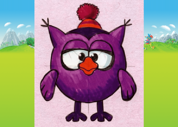 Раскраска Смешарики Карыч