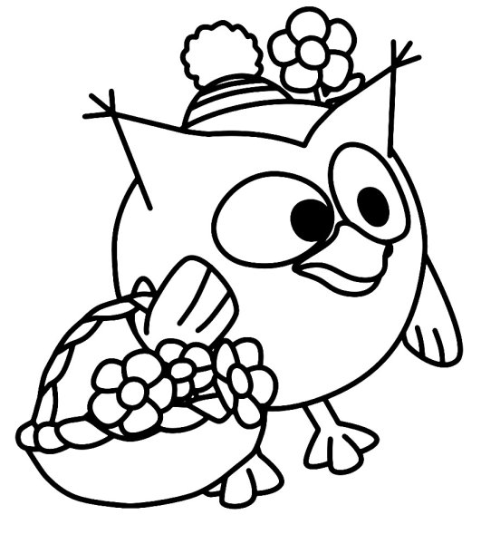 Совунья из смешариков рисунок