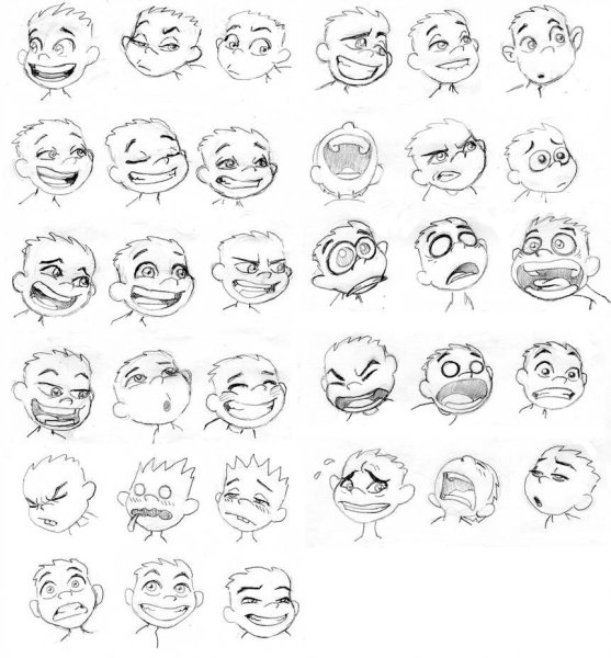 Мультяшные эмоции