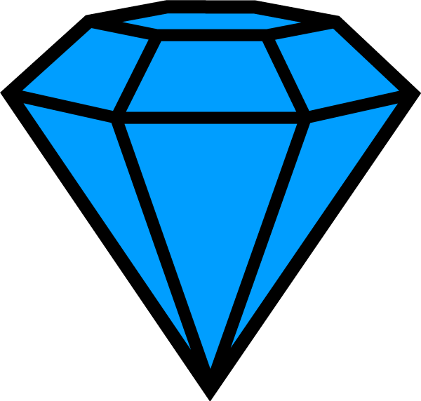 Алмаз мультяшный