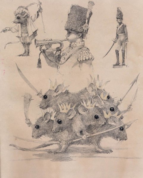 Роберт Ингпен иллюстрации Щелкунчик