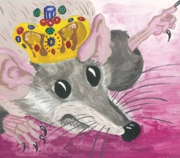 Щелкунчик и мышиный Король нарисовать