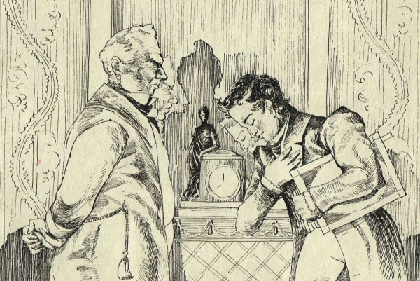 Горе от ума иллюстрации Чацкий