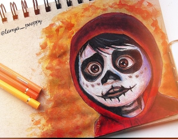 Мигель карандашом тайна Коко