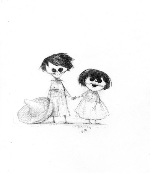 Тайна Коко рисунки карандашом