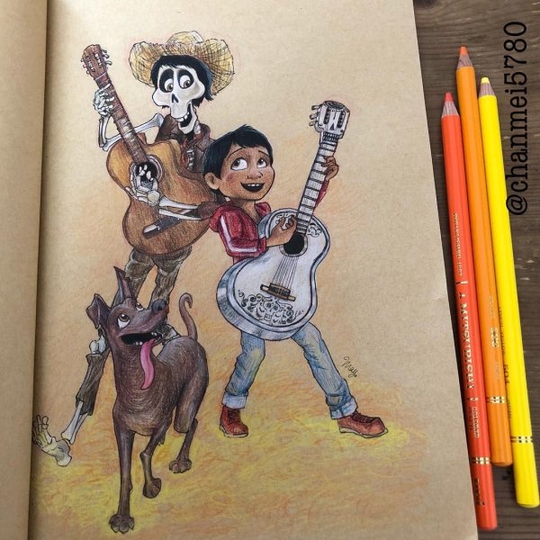 Тайна Коко рисунки